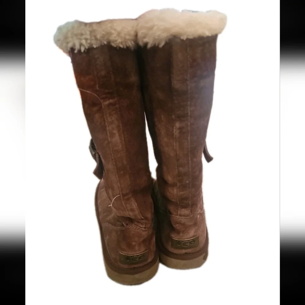 UGG Australia Womens Messenger Pocket Boots 5 Chocolate Cake (Espresso) Brown 9